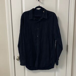 Tommy Bahama Black Casual Button Down Shirt